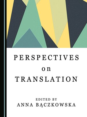 cover image of Perspectives on Translation